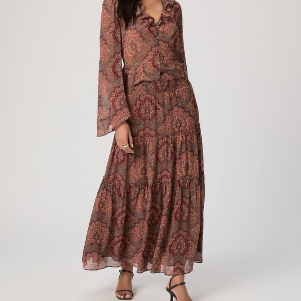 NWT PAIGE MARDA MAXI SKIRT SIZE XS